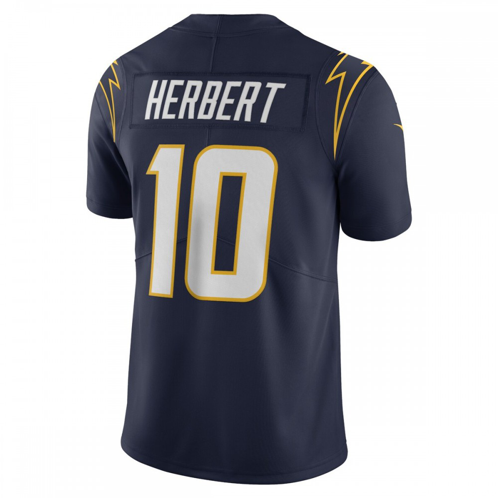 Justin Herbert Los Angeles Chargers Nike Vapor Limited Jersey - Navy-GridironStore